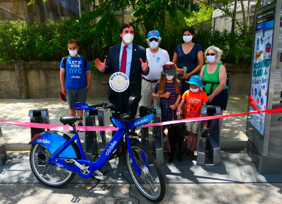 Citibike ribbon cutting