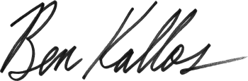 Ben Kallos signature